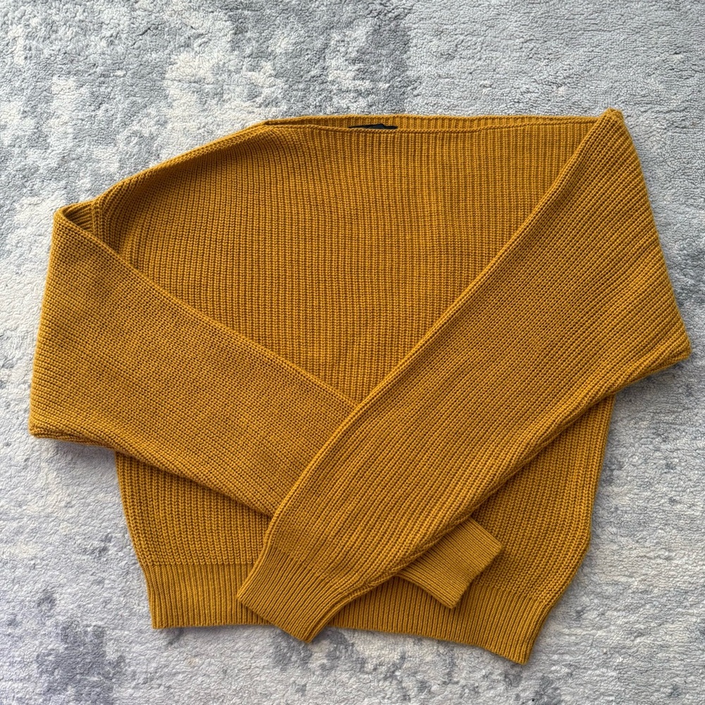 Topshop Off-The-Shoulder Sweater